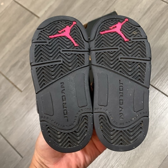 Jordan 881565-009 Infants and Toddler Son of GT Black Hyper Pink size 7C - Picture 6 of 9